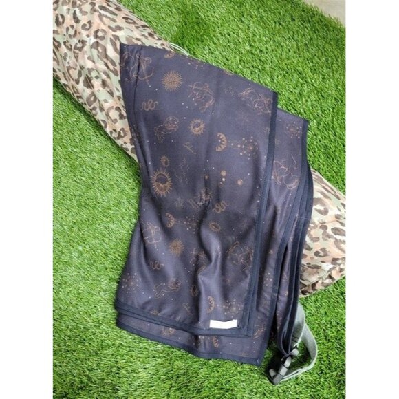 NWOT  Calme Astrology Print Yoga Towel+ Bag 29x39 115418 - Picture 4 of 5